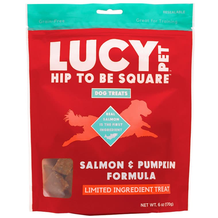 Hip to Be Square ドッグトリーツ サーモン&パンプキン 170g