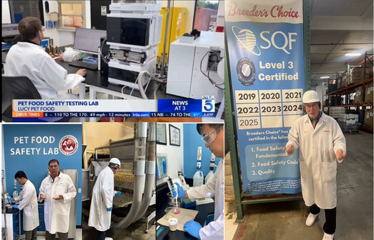 LUCYPETFOOD品質管理および安全基準への適合状況について